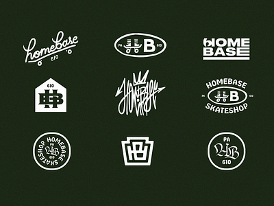 HB SK8 branding design graphic design illustration logo sk8 skate skateboard type typography