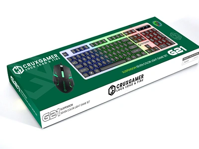 Suspension Seven Color Light Game Set durable keyboard