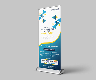 Marketing Rollup Banner Design growth marketing