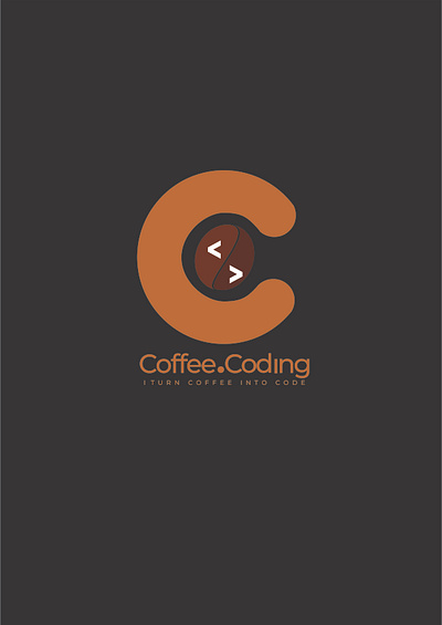 Logo Coffee Coding branding graphic design illustration logo motion graphics