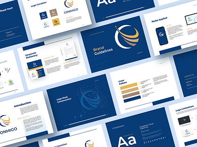 Brand Guidelines brand book brand identity branding company identity deck design graphic design illustration manual ui