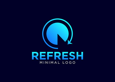 Refresh Minimal Logo Design, Logo Branding branding graphic design logo logo design minimal logo modern logo