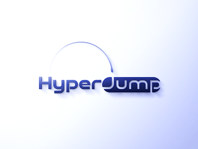 HyperJump┃Logo branding design graphic design hyperjump illustration logo space store ui ux vector