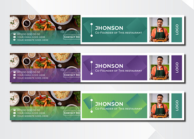 LinkedIn Food Cover Banner Template banner banner layout banner template brand business cover banner design food banner food web banner graphic designer linkedin cover banner marketing promotion social media banner social media cover banner template vector web web banner