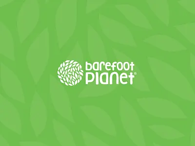 Barefoot Planet Logo Design branding earthy graphic design logo organic planet friendly sirkillen
