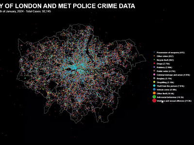 CRIME MAP VISUAL DENEB POWERBI crime dashboard deneb london map visual powerbi report ui vega vegalite visual