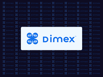 Dimex Logo and Brand Identity Design 3d abstract logo brand identity branding design graphic design gym icon illustration logo logo design mark modern logo motion graphics symbol tech ui unique logo visual mark