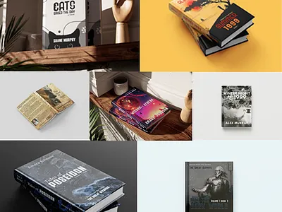 Book Covers adobe photoshop book covers branding graphic design illustration product design