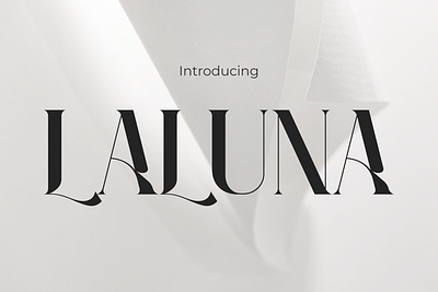 Laluna – Elegant and Fashionable Typography cute font girly font thumbnail font