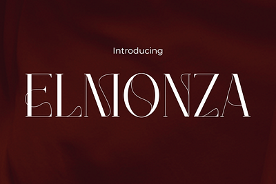 Elmonza – Elegant, Fashionably Modern, and Feminine Font cute font girly font handwriting font thumbnail font