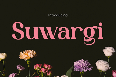 Suwargi Font: A Fashionable Typeface for Trendsetting Designs cute font display font fashion font