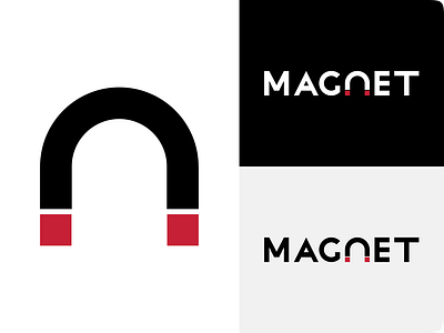 Magnet Logo Design branding graphic design logo