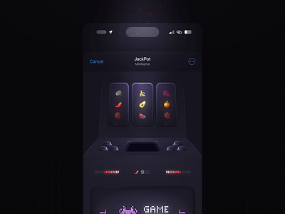 JackPot // Telegram MiniGame Bot app armvnize design game game bot jackpot mini app minigame mobile tap game telegram telegram bot trend ui ui design ux