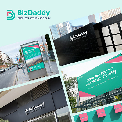 Bizdaddy - Branding Case study 3d animation brand branding figma graphic design illustrator logo motion graphics photoshop typography ui ux