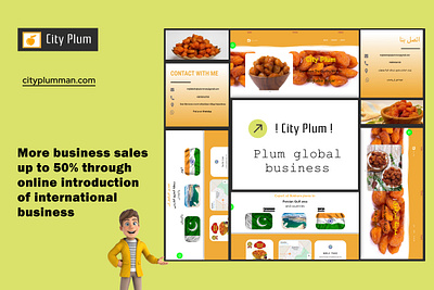 CityPlum Website corporate design portfolio ui uiux ux web design