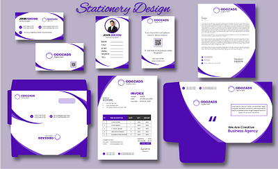 Branding Stationery Set Design business