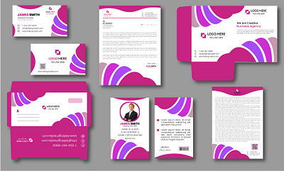 Corporate Barding Stationery Design business