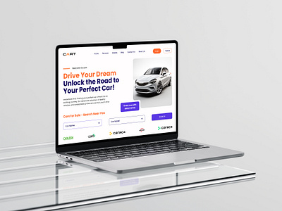 Car Website Landing Page Design animation app design car branding car design car website design case study dashboard design landing page design mobile app design saas saas website design travel website design ui ui design user interface design ux ux design website design website mockup websites design