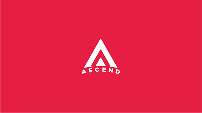 Ascend Letter-mark Logo brand identity branding branding design lettermark logo design logodesign minimal logo