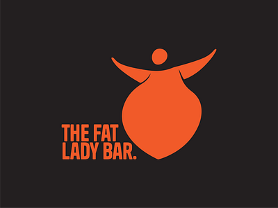 The Fat Lady Bar - Logo Design abstract logo brand brand designer brand identity brand identity design branding branding agency brandmark graphic design icon icon design icons logo logo design logo designer logomark logotype modern logo personal branding product design