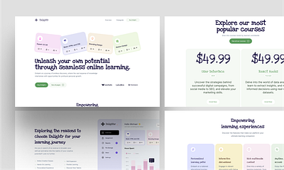 Enlightr astro learning platform shcool tailwind css template theme