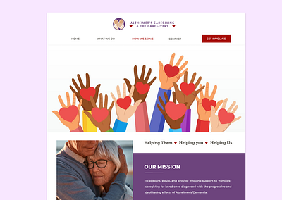 Nonprofit Organization Website Design adobe xd design figma illustration ui ux web