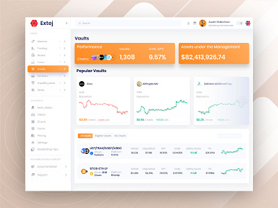 Web3 Dashboard Template for Crypto Vaults best dashboard design crypto crypto app crypto dashboard crypto dashboard design crypto portfolio crypto tokens crypto vault crypto vaults crypto wallet ui crypto website dashboard dashboard design dashboard ui dashboard ui design modern web design vaults web app web application web design