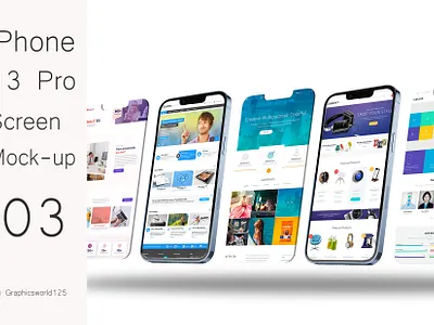 iPhone 13 Pro Screen Mock-up 03 iphone 16