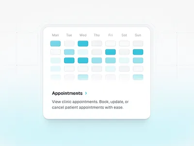 UI Appointment Card appointments card figma illustration schedule ui