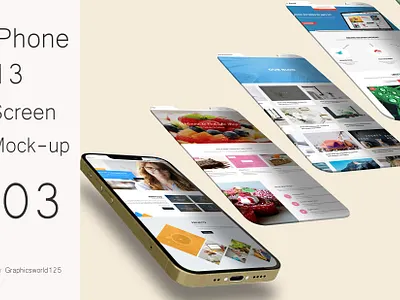 iPhone 13 Screen Mock-up 03 iphone 16