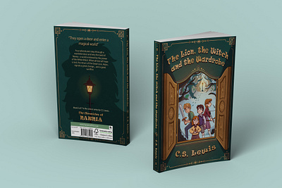 Book Cover Design book cover book design childrens illustration illustration kidlit middle grade illustration narnia