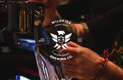 Wildfire Brewing Co. Logo Concept brand design logo logo design