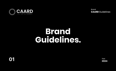 CAARD Brand Guidelines brand guidelines brand identity branding logo guidelines logo identity visual identity