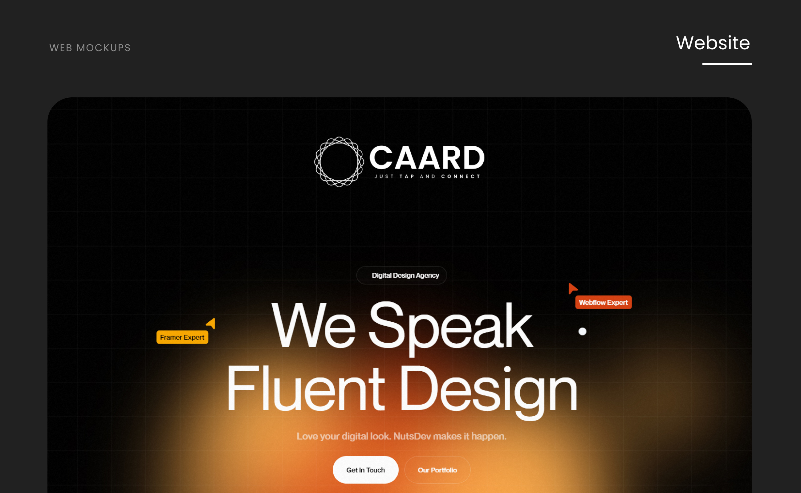 Example of Web Design + Development