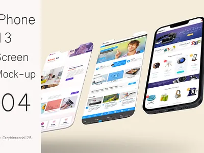 iPhone 13 Screen Mock-up 04 iphone 16