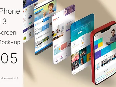 iPhone 13 Screen Mock-up 05 iphone 16