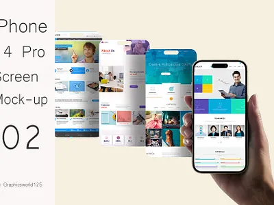 iPhone 14 Pro Screen Mock-up 02 iphone 16