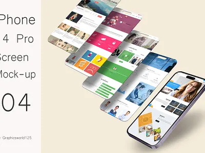 iPhone 14 Pro Screen Mock-up 04 iphone 16