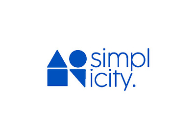 Simplicity. branding graphic design logo