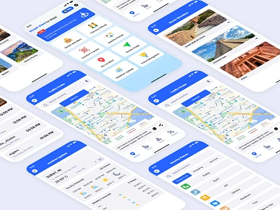 Street View Explorer App UI Design app app design app design ui design graphic design mobile app street view app street view design ui ui design uiux ux