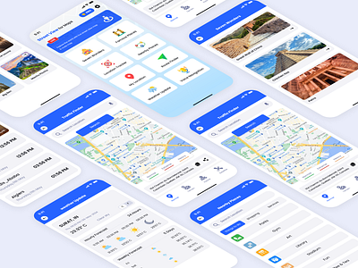 Street View Explorer App UI Design app app design app design ui design graphic design mobile app street view app street view design ui ui design uiux ux