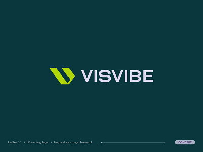 Visvibe | Fitness logo bold brand design brand logo fitness fitness brand fitness logo graphic design gym lettermark logo logo concept logo design logo idea minimal logo modern logo running sports v