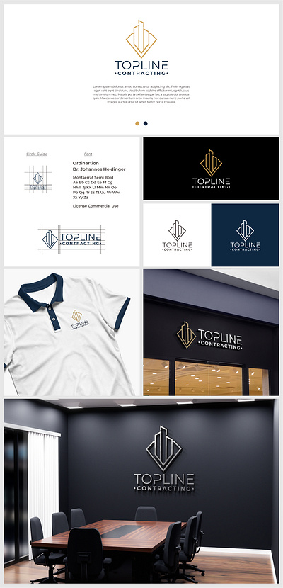 Logo Design Contractor brand identity brand logo branding building logo design logo designer logo logo brand logo building logo design logo elegant logo lineart