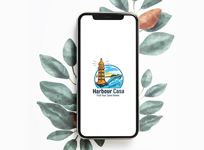 Harbour Casa Logo Design branding businesslogo creativelogo customlogo graphic design graphicdesign logo logodesign logoinspiration luxurylogo minimal minimalistlogo vintagelogo