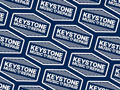 Keystone Music & Repair – Updated branding brand branding design graphic design logo