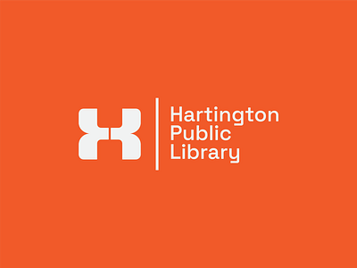 Hartington Public Library - Logo Design abstract logo brand brand designer brand identity brand identity design branding branding agency brandmark graphic design icon icon design icons logo logo design logo designer logomark logotype modern logo personal branding product design