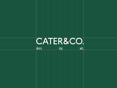 Visual Identity - Cater&co. adobe illustrator adobe photoshop brand identity branding cafe design systems graphic design logo logo design visual design visual identity