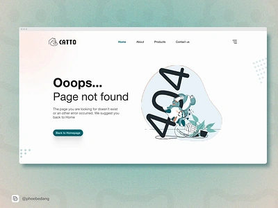 Daily UI 008 - 404 Page 404page daily ui dailyui design motion ui website design