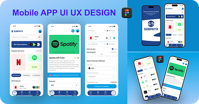 Online Subscription With Crypto Mobile App Design app app design app ui crypto app crypto payment designer figma figma designer mobile app mobile app design mobile app ui netflix app online app online app design subscription app subscription crypto app ui ui ux ui ux mobile app ux