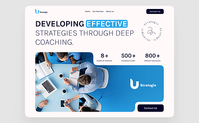 Business Landing Page Ui branding business business coaching graphic design hero section herosection landing landing page landing page ux ui design landingpage ui landings minimal ui uidesign ux web web designer web interface webpage websites